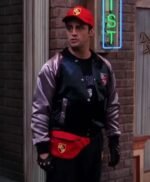 Matt LeBlanc FRIENDS S06 Purple Bomber Jacket