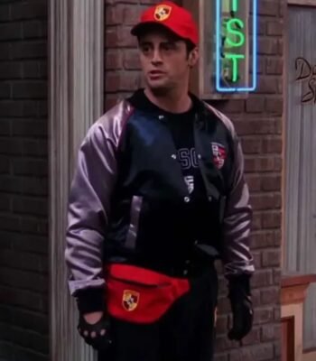Matt LeBlanc FRIENDS S06 Purple Bomber Jacket
