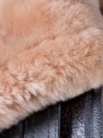 Matthew Brown Classic B-3 Sheepskin Leather Bomber Jacket
