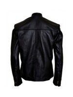 Matthew Daddario Shadowhunters Black Leather Jacket