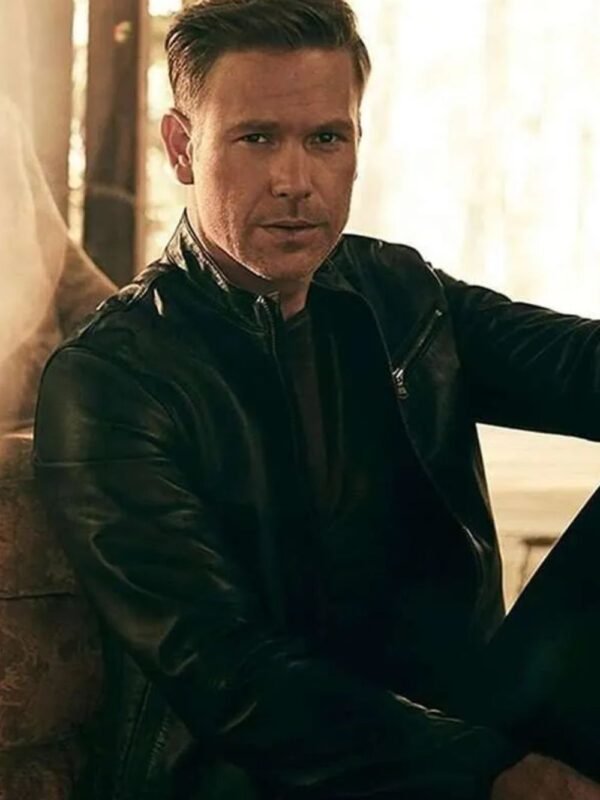 Matthew Davis Legacies Black Leather Jacket