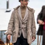 Matthew The Gentlemen Suede Leather Coat