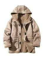 Matthew The Gentlemen Suede Leather Coat