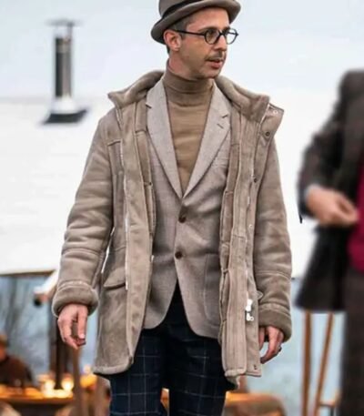 Matthew The Gentlemen Suede Leather Coat