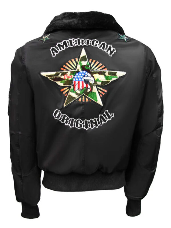 Maverick Top Gun MA-1 Bomber Patches Costume Jacket