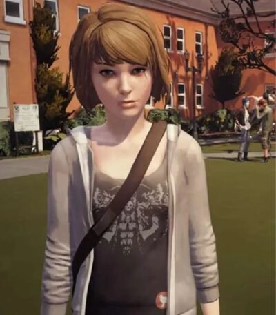 Max Caulfield Life Is Strange 2 Grey Fleece Hoodie