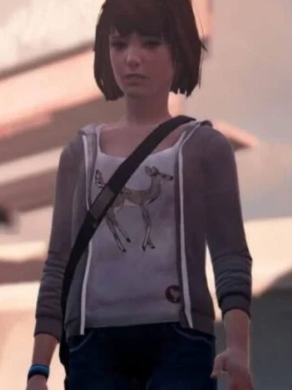 Max Caulfield Life Is Strange 2 Grey Fleece Hoodie
