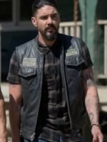Mayans M.C S05 Angel Reyes Leather Vest