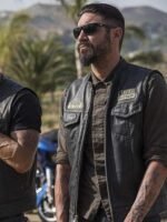 Mayans M.C S05 Angel Reyes Leather Vest