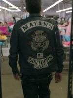Mayans M.C S05 Angel Reyes Leather Vest