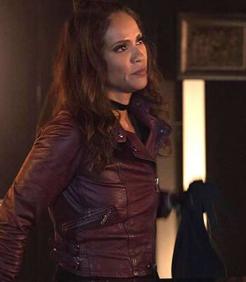 Mazikeen Lucifer Maroon Jacket
