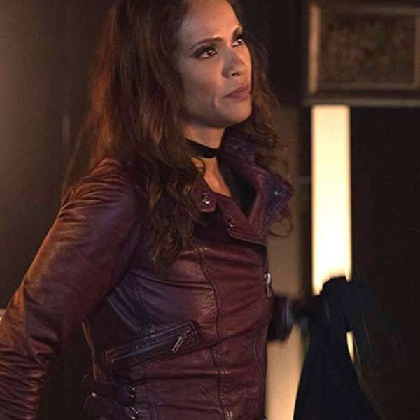 Mazikeen Lucifer Maroon Jacket