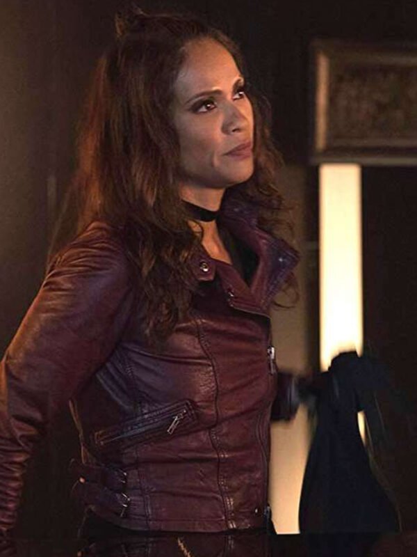 Mazikeen Lucifer Maroon Jacket
