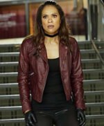 Mazikeen Lucifer Maroon Jacket