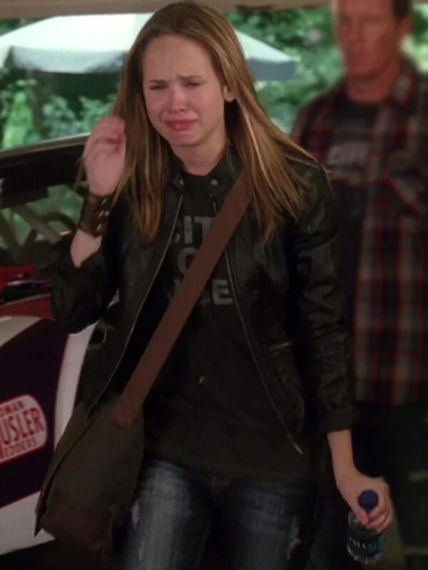 Mean Girls 2 Meaghan Martin Black Leather Jacket