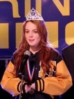 Mean Girls 2024 Lindsay Lohan Varsity Jacket