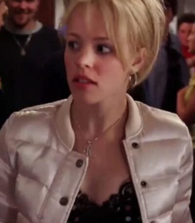 Mean Girls Rachel McAdams Pink Puffer Jacket