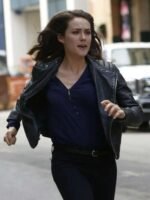 Megan Boone The Blacklist Elizabeth Keen Cropped Jacket
