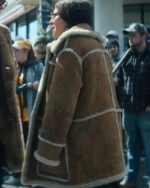 Megan Mullally The Umbrella Academy S04 Brown Leather Coat