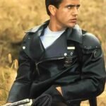 Mel Gibson Mad Max 1979 Black Leather Jacket
