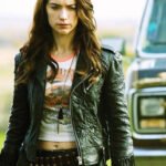 Melanie Scrofano Wynonna Earp Black Fringe Jacket