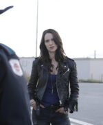Melanie Scrofano Wynonna Earp Black Fringe Jacket