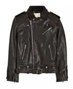 Melanie Scrofano Wynonna Earp Black Fringe Jacket