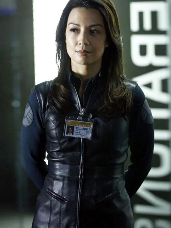 Melinda May Agents Of Shield Leather Black Vest