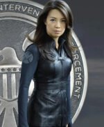 Melinda May Agents Of Shield Leather Black Vest