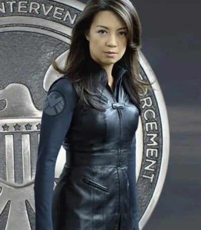 Melinda May Agents Of Shield Leather Black Vest