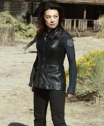 Melinda May Agents Of Shield Leather Black Vest