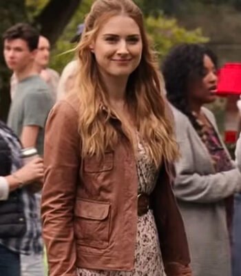 Melinda Monroe Virgin River Season 02 Leather Jacket