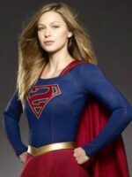 Melissa Benoist Supergirl Blue Costume Jacket