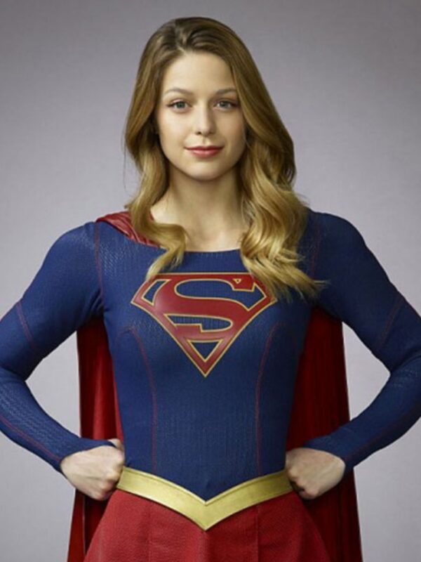 Melissa Benoist Supergirl Blue Costume Jacket