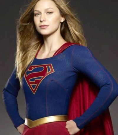 Melissa Benoist Supergirl Blue Costume Jacket