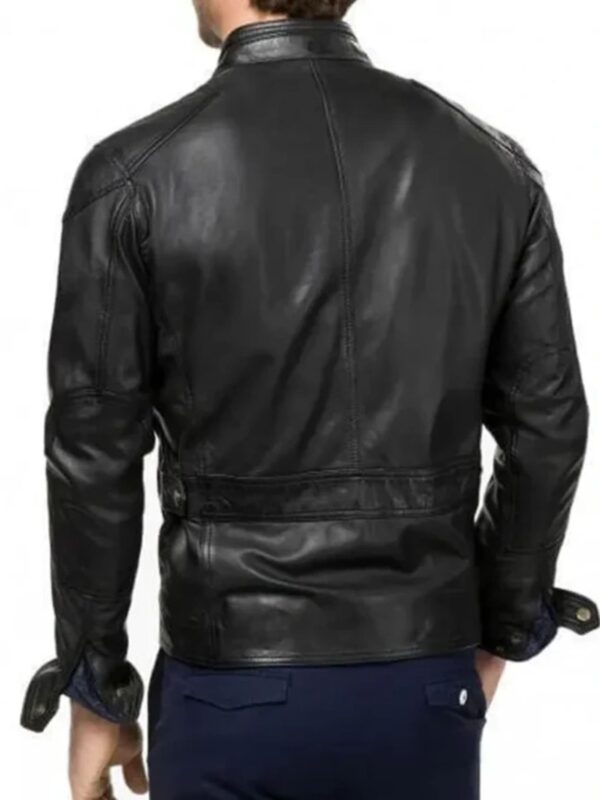 Men Bluster Biker Leather Jacket