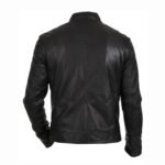 Men’s Biker Black Motorcycle Hunt Leather Jacket