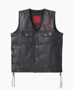 Men's Cyberpunk 2077 Male V Nomad Leather Vest