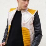 Mens Dragon Ball Z Vegeta Leather Jacket