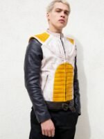 Mens Dragon Ball Z Vegeta Leather Jacket