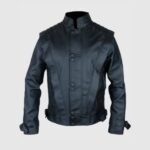Mens Halloween Thriller Costume Black Jacket