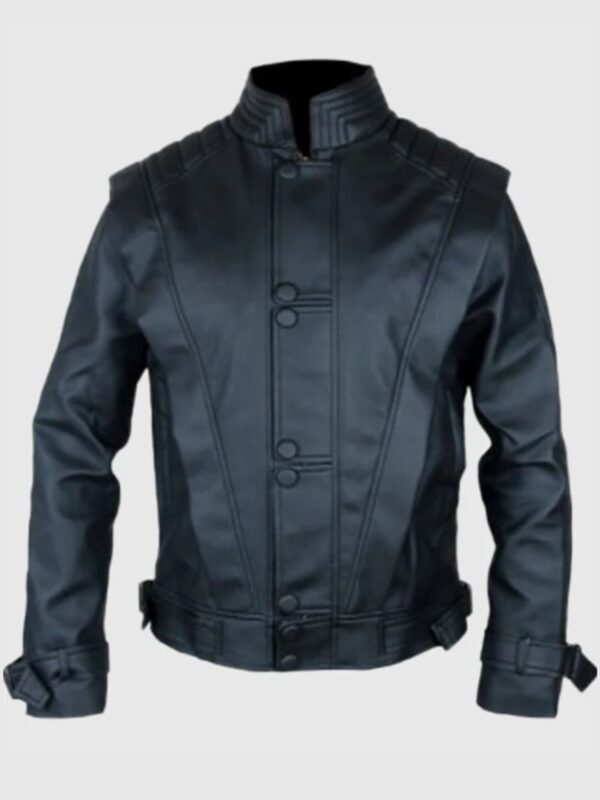 Mens Halloween Thriller Costume Black Jacket