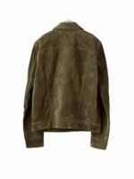 Mens Shirt Style Tan Brown Suede Leather Jacket