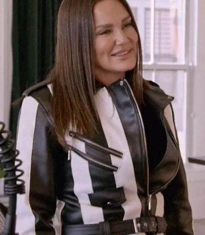 Meredith Real Housewives of Salt Lake City Biker Jacket