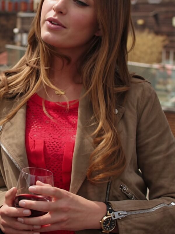 Merritt Patterson The Royals S04 Biker Jacket