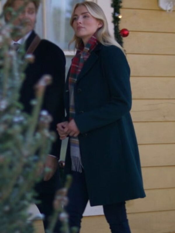Mia Meijer Christmas on Windmill Way 2023 Blue Coat