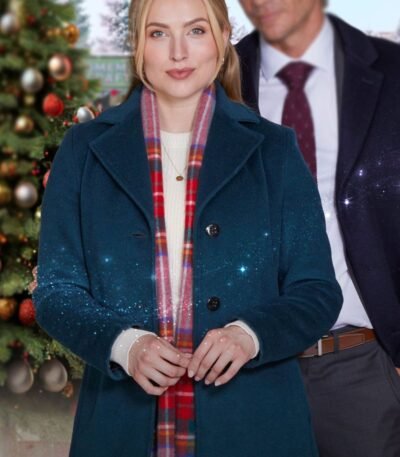 Mia Meijer Christmas on Windmill Way 2023 Blue Coat