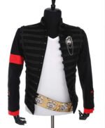 Michael Jackson Award Ceremony Hussar Black Jacket