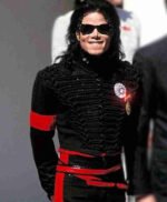 Michael Jackson Award Ceremony Hussar Black Jacket