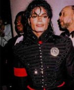 Michael Jackson Award Ceremony Hussar Black Jacket